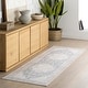 preview thumbnail 12 of 11, Nuloom Emely SpinClean Medallion Machine Washable Area Rug 2' 6" x 8' - Beige - Runner