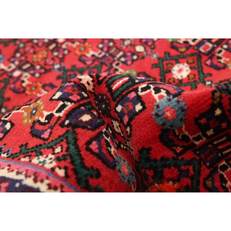 ECARPETGALLERY Hand-knotted Andelz Red Wool Rug - 2'8 x 9'2