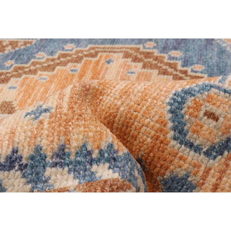 ECARPETGALLERY Hand-knotted Jules Serapi Copper Wool Rug - 6'1 x 9'2