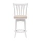 preview thumbnail 20 of 37, Hillsdale Furniture Savana Wood Upholstered Swivel Stool