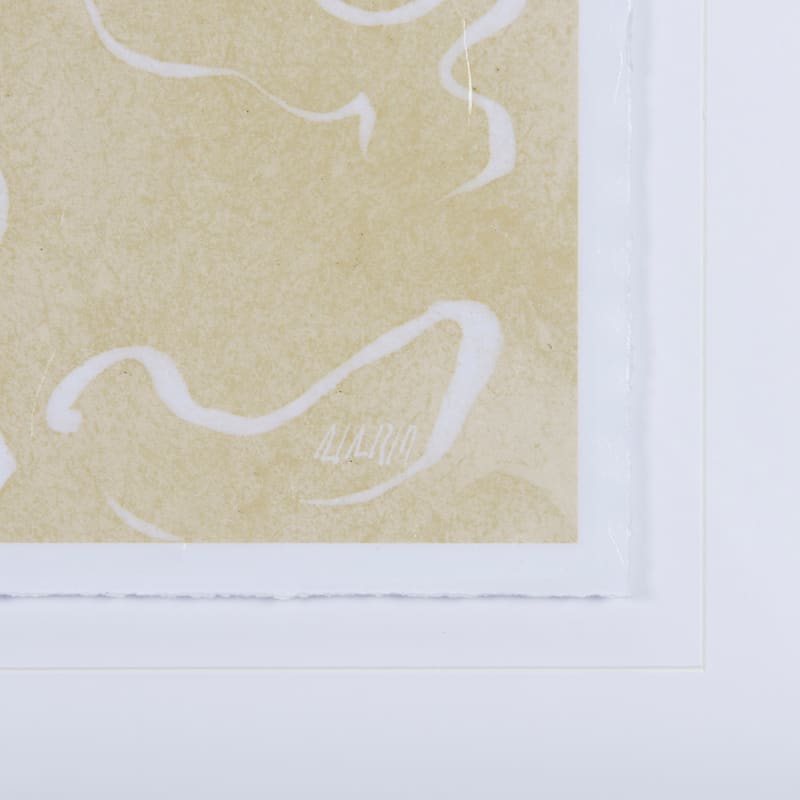 Thread Yellow II Framed Art Print