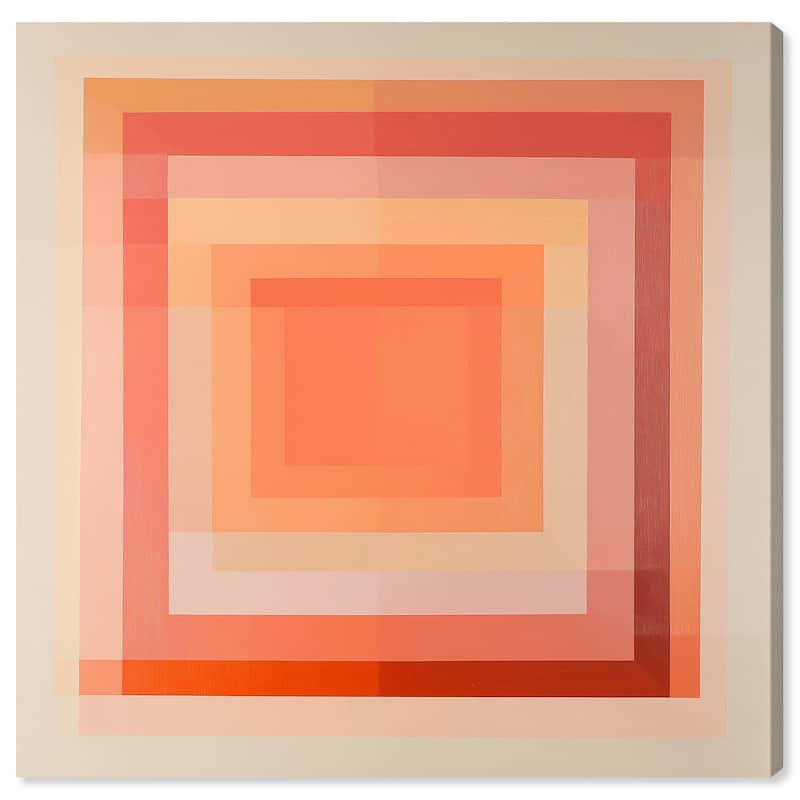 Minimal Color Blocks III Canvas by Art Remedy, Gallery Wrapped - 24" x 24"
