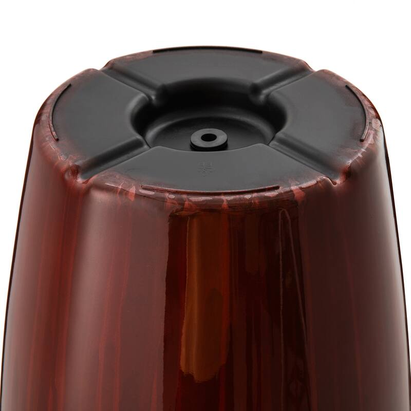 Glitzhome 23.5"H Set of 2 Oversized Gradient Blue or Green Planter Tall Plastic Flower Pot