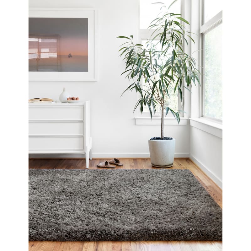 Alexander Home Laura Hand-tufted Modern Shag Area Rug