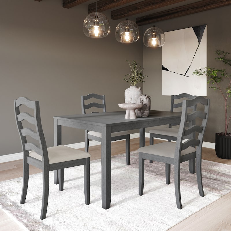 CraftPorch Sophistique 5-piece Wooden Dining Set