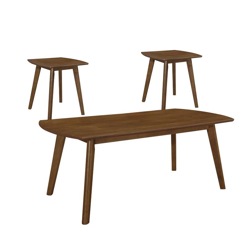 Levine 3-Piece Pack Occasional Set - Walnut