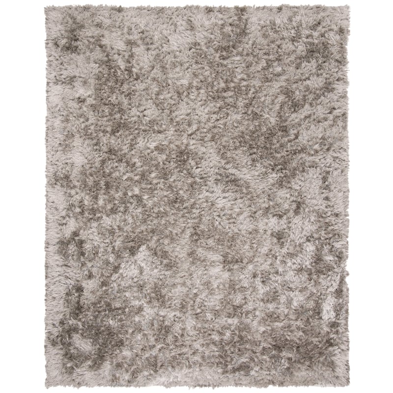 SAFAVIEH Handmade Odalis Shag Kevina Solid Rug