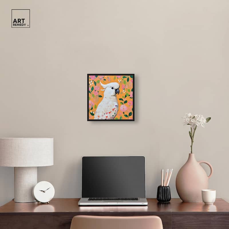 White Cockatoo II Canvas by Art Remedy
