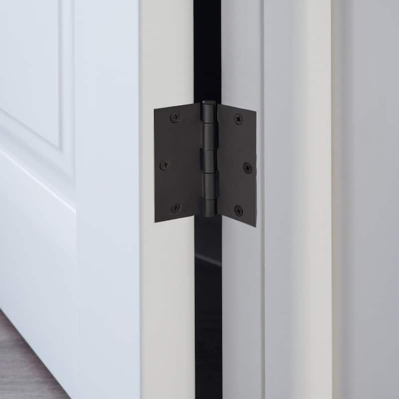 Design House 188920 3-1/2" x 3-1/2" Butt Square Corner Surface Mount