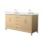 Option White Oak / Giotto Quartz Top / Brushed Nickel