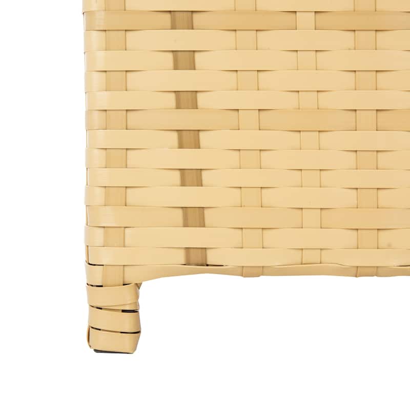SAFAVIEH Outdoor Mazeli Trash Bin (Fully Assembled)