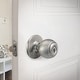 preview thumbnail 2 of 4, Design House Ball Keyed Entry Door Knob Satin Nickel