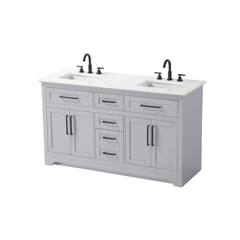 Nathaniel Double Bathroom Vanity (54-84 inch)
