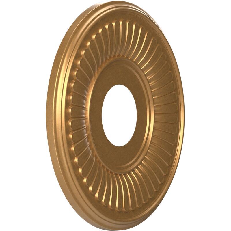 3 1/2" Inside Diameter - Berkshire Thermoformed PVC Ceiling Medallion