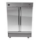 preview thumbnail 2 of 3, SABA - Two Door Commercial Reach-In Stainless Steel Freezer