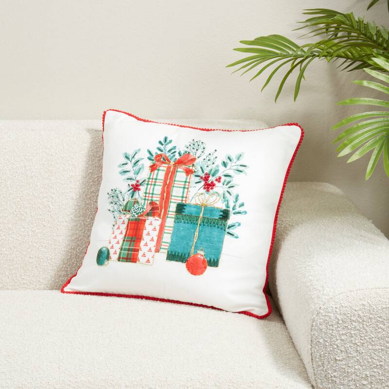 Christmas Gifts Throw Pillow