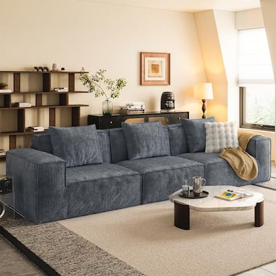 3-Seat Modular Sectional Sofa