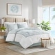 preview thumbnail 3 of 17, Harbor House Maya Bay White Cotton Comforter Set