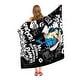 preview thumbnail 3 of 3, Warner Brothers Superman Many Kisses Silk Touch Throw Blanket