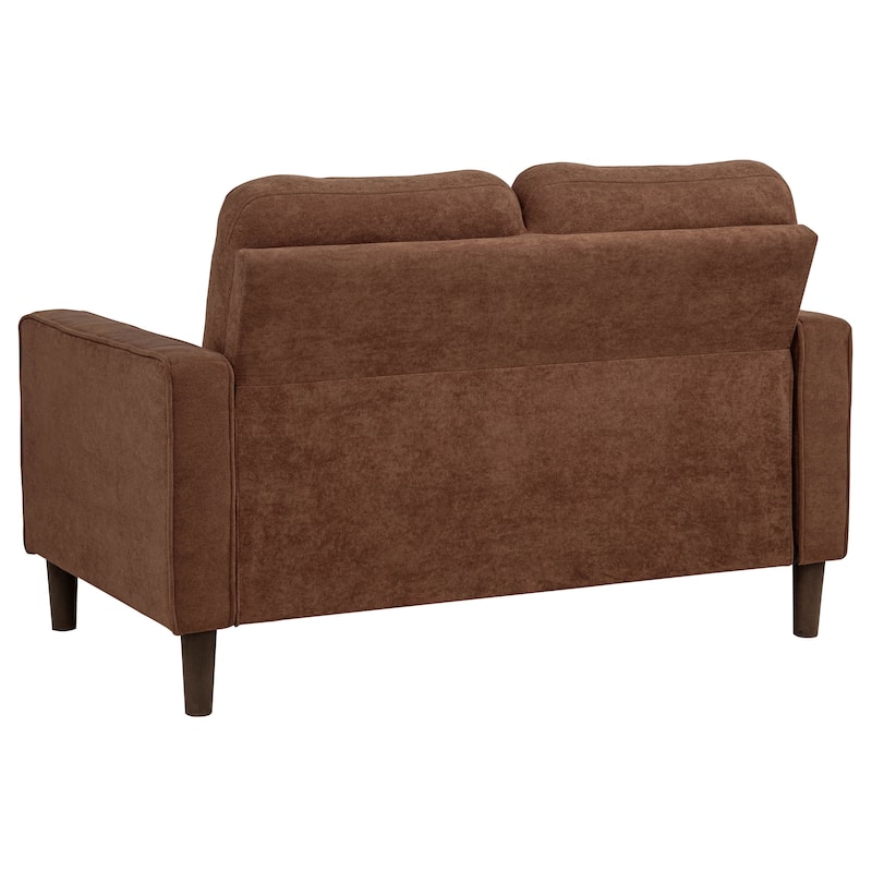 Bowen II Fabric Upholstered Track Arm Loveseat