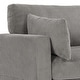 preview thumbnail 86 of 147, Corduroy Upholstered Modular Sectional Sofa for Living Room
