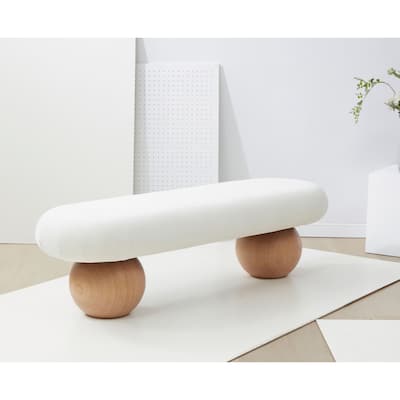 SAFAVIEH Couture Rosina Modern Bench - 59"W x 18"D x 17"H