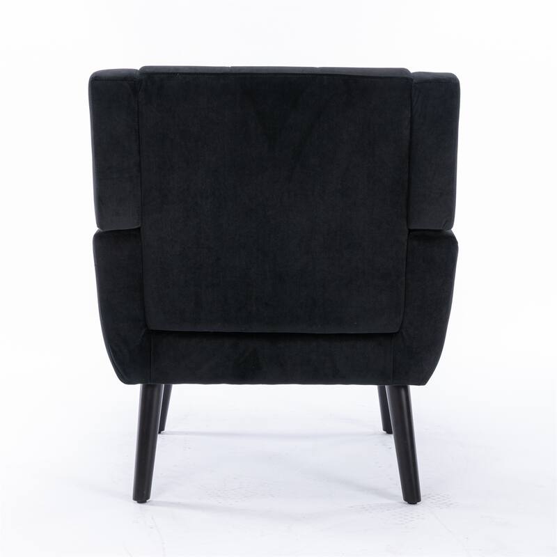 Modern Soft Velvet Material Ergonomics Accent Chair