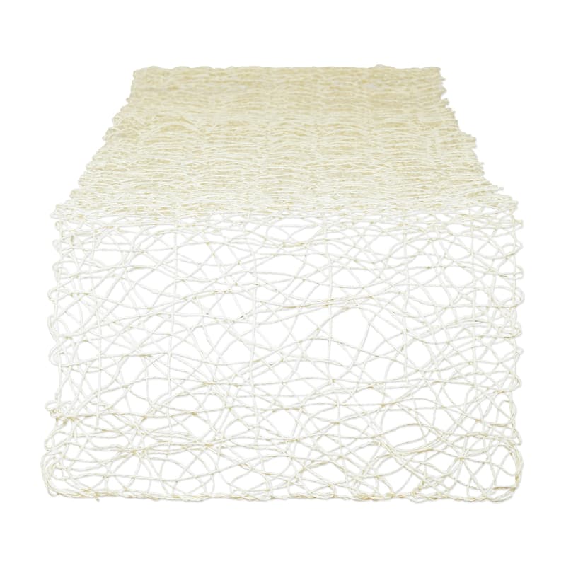 DII Woven Paper Table Runner - 72"x14" - Off-White