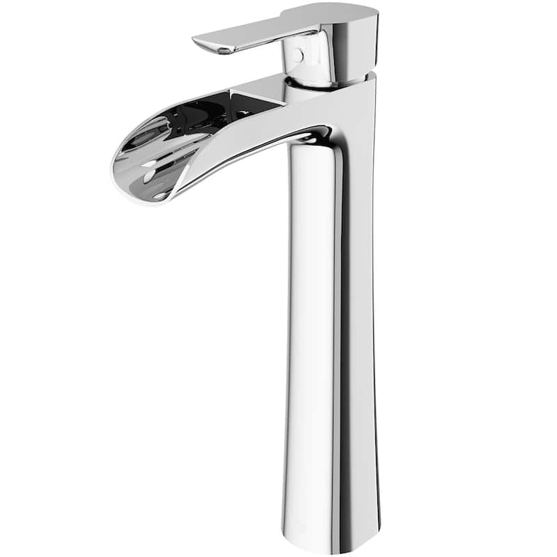 VIGO Niko 11" H Single Handle Single Hole Bathroom Vessel Faucet