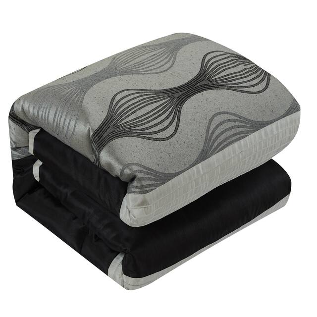 Grand Avenue Daniella 7-Piece Modern Geometric Comforter Set