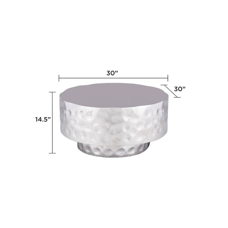 CT-90-25-30 Coffee Tables in Gold, Silver and Copper - RR TABLES