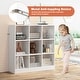 preview thumbnail 4 of 4, Kids Toy Storage Organizer 9-Cube Kids Bookcase for Books Toys
