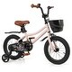 preview thumbnail 8 of 7, 12/14/16/18'' Kids Bike Tank Bear DIY Children's Bicycle 14-inch