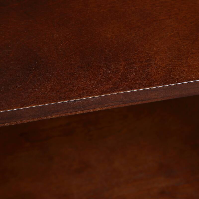3-Tier Console Sofa Table Hallway Tables with Open Storage Shelf, Bookshelf, Living Room Narrow Accent Entryway Table