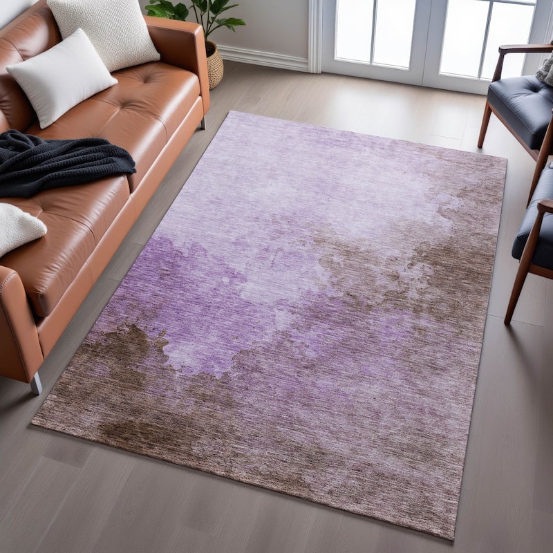 Premium Washable Super Soft Chic Modern Mayfield Rug