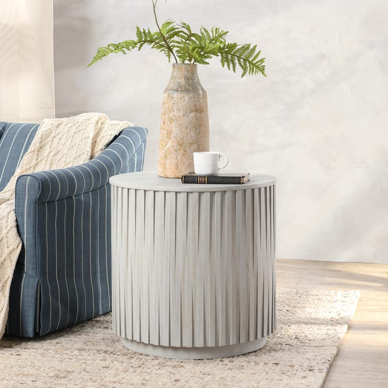 Classic Home Maya Round End Table