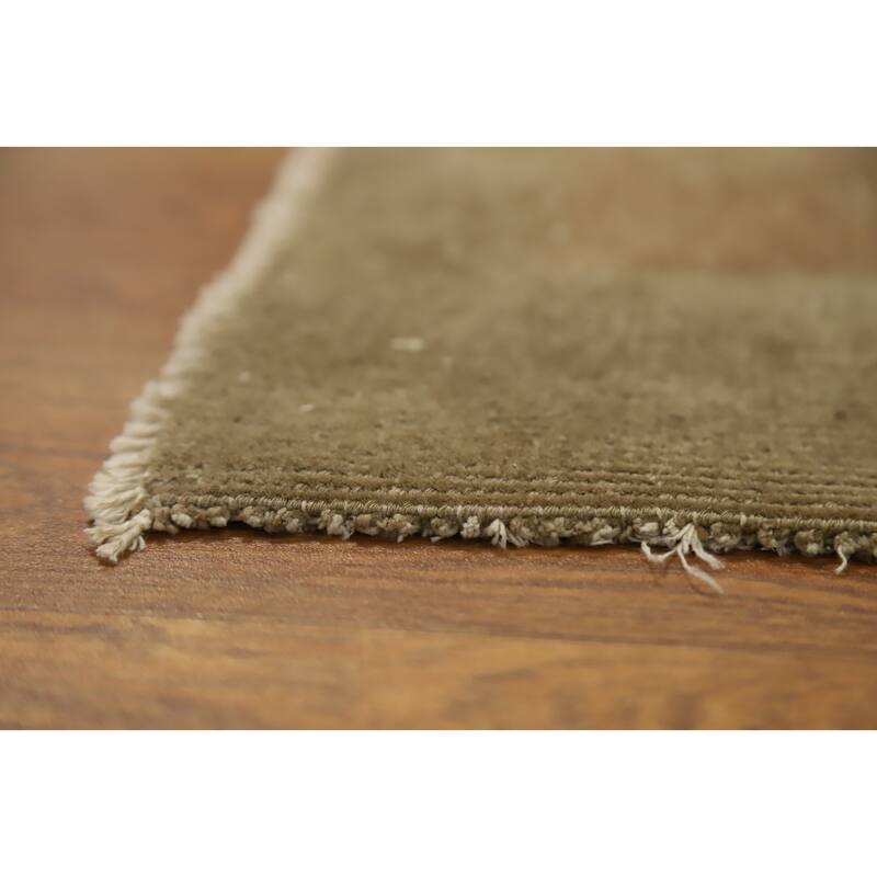 Hand Knotted Oriental 100% Wool Carpet Traditional Pictorial Yellow & Gold Art Deco Area Rug - 19' 0'' X 11' 9''