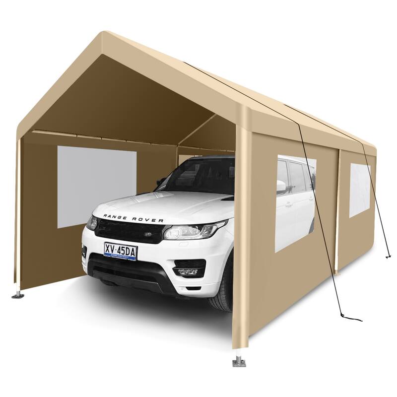 10'x20' Portable Carport Garage Tent Outdoor Storage Shed