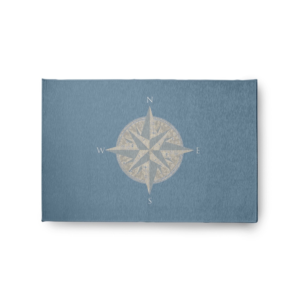 Compass Nautical Indoor/Outdoor Rug