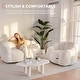 preview thumbnail 24 of 22, Loveseat Floral Shaped Bean Bag Sofa