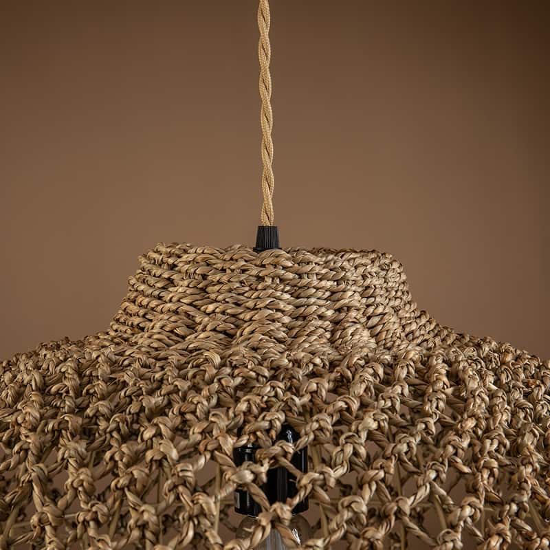 Arya Rattan Pendant Light - 13" x 16.1