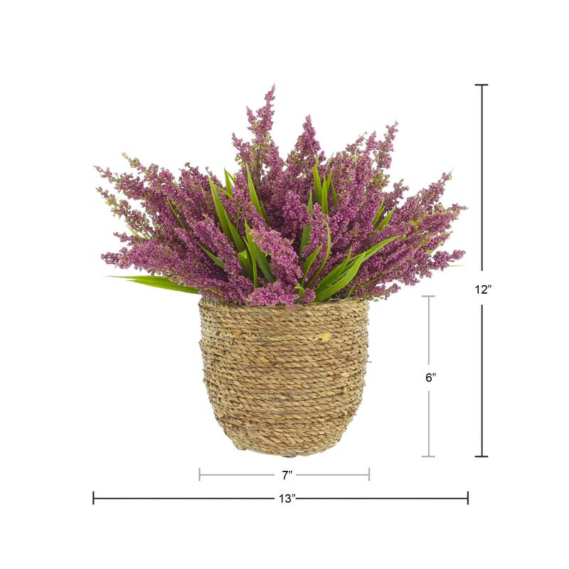 Heather in Strawgrass Pot - 12