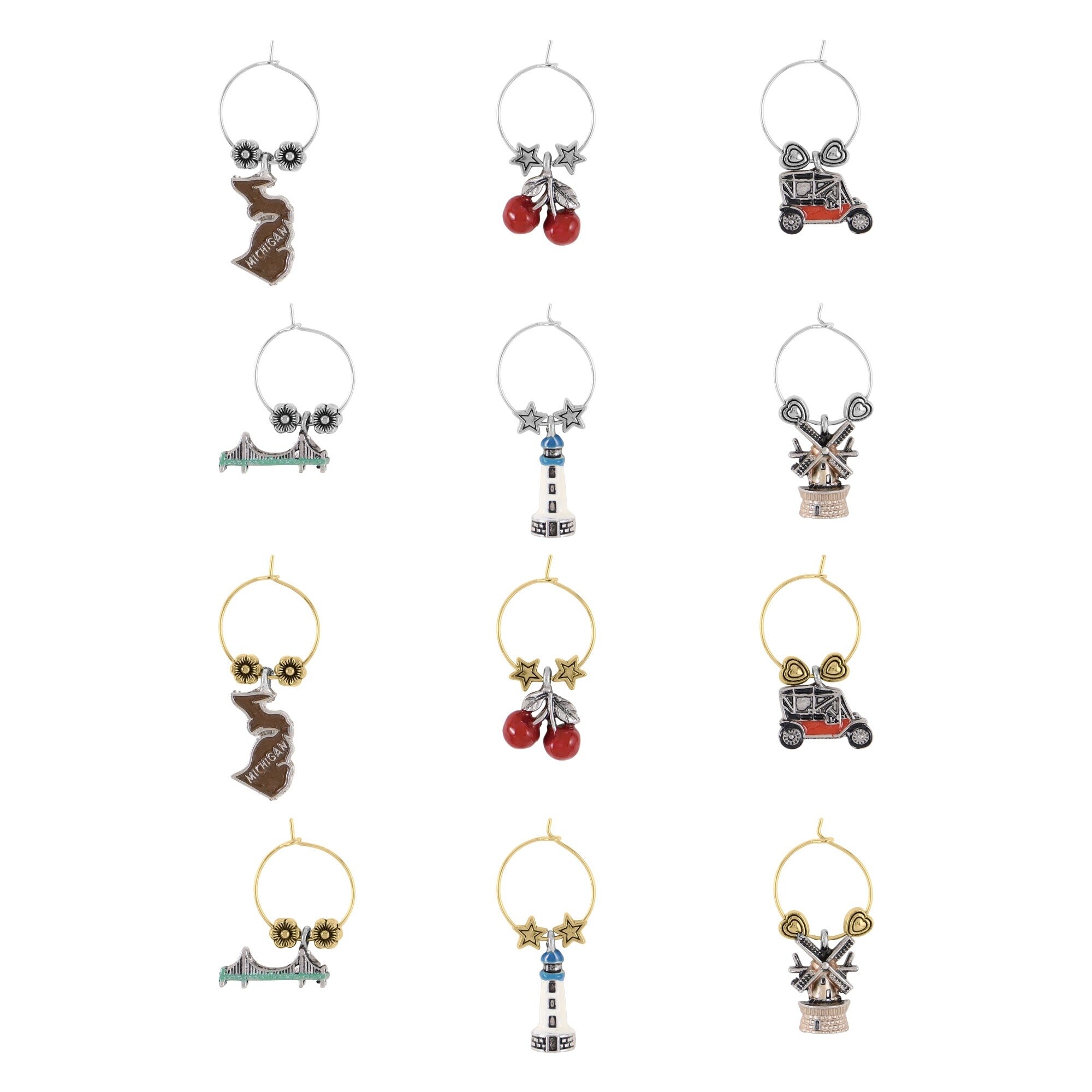 Bed bath and beyond wine charms store