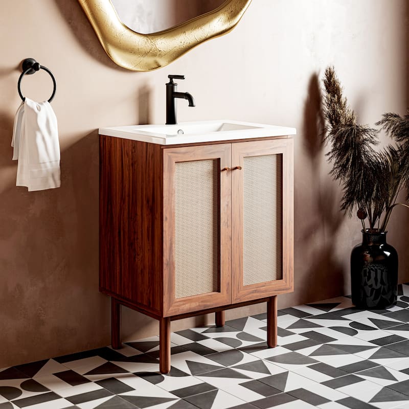 Classe Bathroom Vanity in Oak