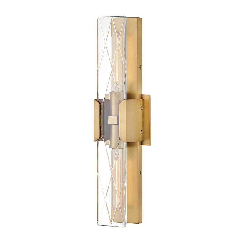 Hinkley Lighting 57062 Monte 2 Light 20" Tall Wall Sconce - Heritage Brass