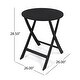 preview thumbnail 16 of 22, Hillside Outdoor Acacia Wicker Bistro Set by Christopher Knight Home - N/A
