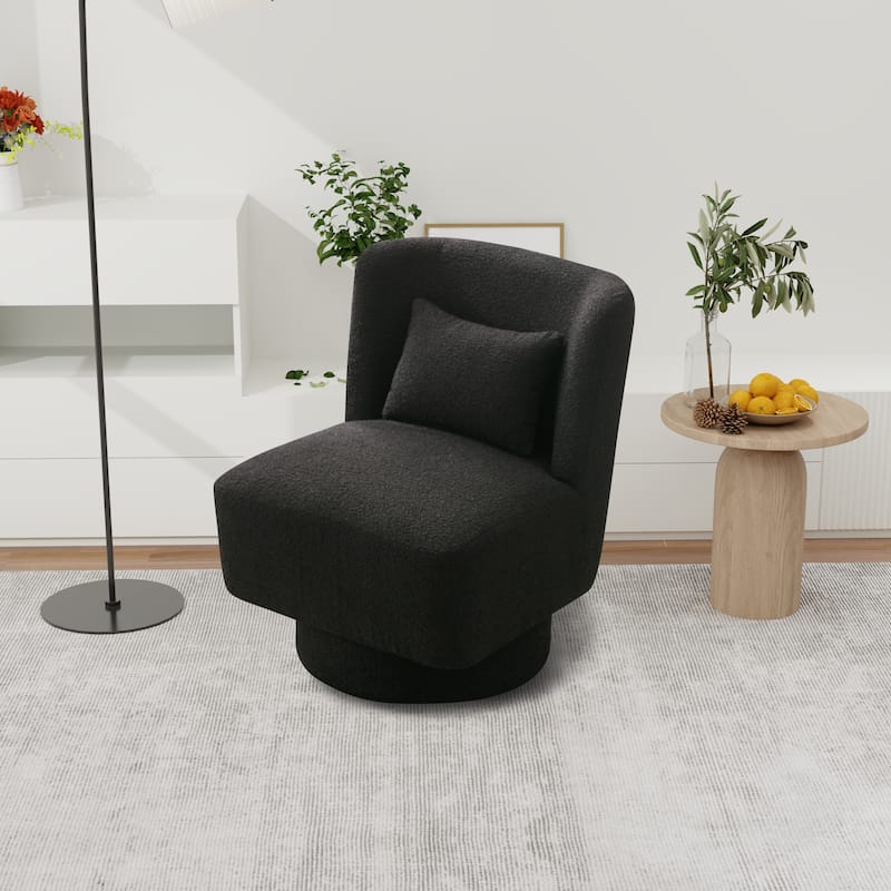 23.6"W Swivel Accent Chair for Living Room