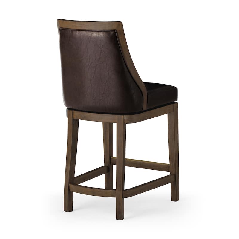 Maven Lane Vienna Swivel Kitchen Stool