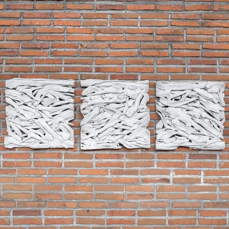Uttermost Rio White Coastal Wood Wall Decor