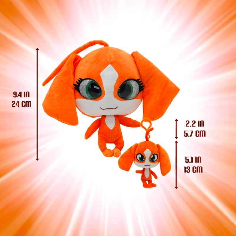 Miraculous Ladybug Plush & Keychain (Barkk) - Barkk